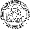 Logo Schroniska dla bezdomnych zwierząt we Wrocławiu.