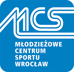Logo Młodzieżowego Centrum Sportu Wrocław.