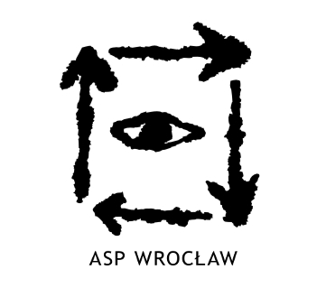Logo Akademii Sztuk Pięknych imienia Eugeniusza Gepperta we Wrocławiu.