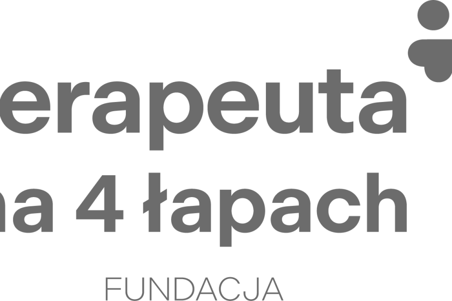 Logo Fundacji Terapeuta na 4 łapach!