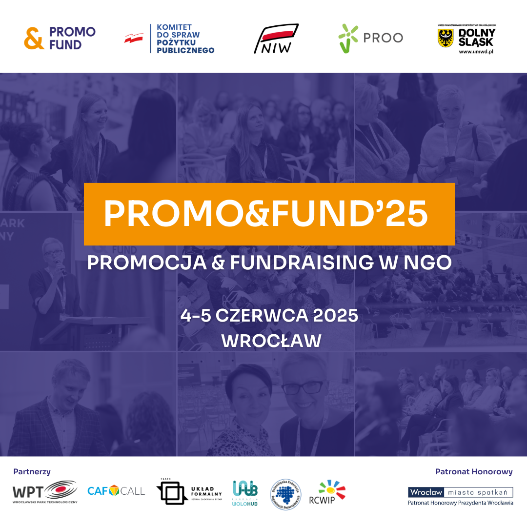 Zostań Wolontariuszem podczas konferencji Promo&Fund’25
